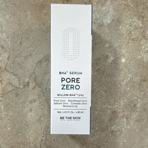 BE THE SKIN Pore Zero BHA+ Serum Willow-BHA AHA Moisturizer 1.01 fl oz